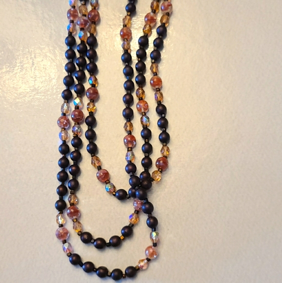 Vintage 3 -strand Necklace - Picture 1 of 5